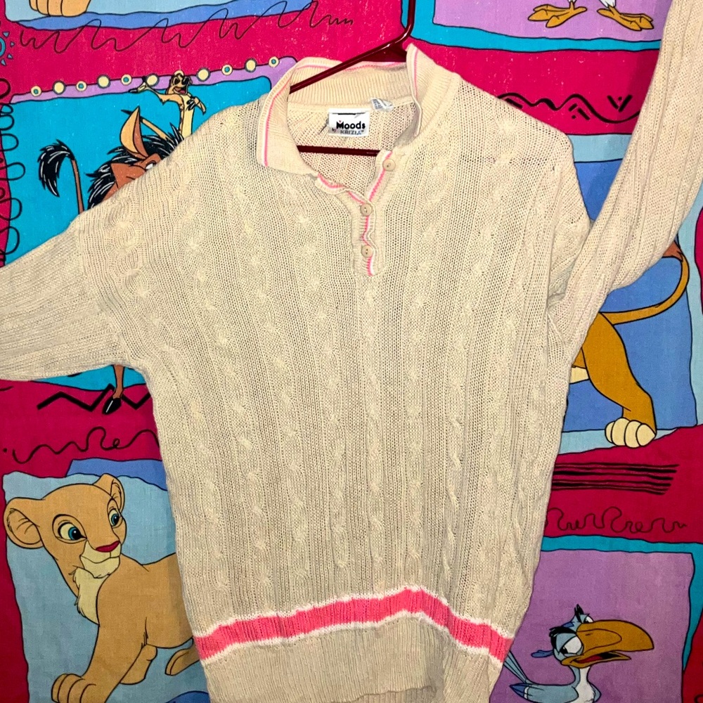 Retro knitted Sweater